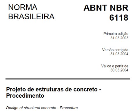 NBR 6118.